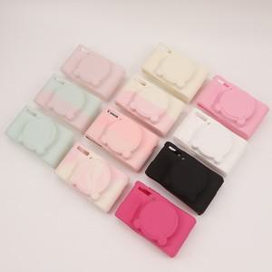 소프트 카메라 실리콘 케이스 캐논 파워샷 SX740 HS SX730HS 용 고무 가방 커버 렌즈 캡 포함