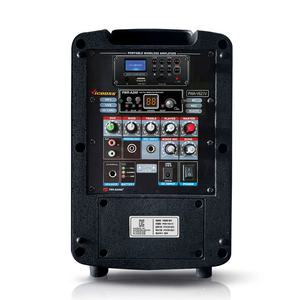 VICBOSS PWA-V621V 150W 충전용 앰프 스피커 블루투스 USB 무선마이크1개