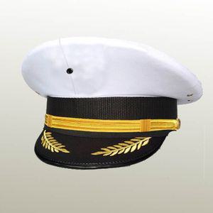 승무원 코스프레 해군모자 캡틴 밀리터리 선장 장교