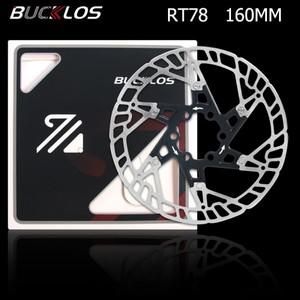 BUCKLOS 자전거 유압 브레이크 디스크, 플로팅 로터, 방열 센터라인 로드 MTB 6 볼트, 160mm