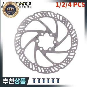 TEKTRO 자전거 디스크 브레이크 로터 160mm MTB 스테인레스 스틸 유압 6 볼트 부품