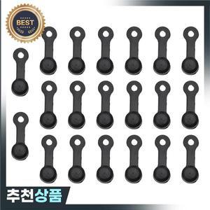 20pcs 자전거 유압 브레이크 블리드 젖꼭지 캡 먼지 커버 Shimano 오일 디스크 배기 나사 부품