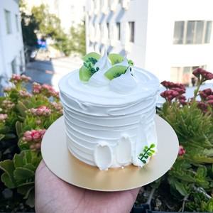 음식모형 현실적인 인공 시뮬레이션 가짜 생일 케이크 음식 모델 재미있는 선물을위한 크리 에이 티브 장난