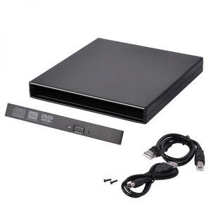 CD롬 플레이어 노트북 데스크탑 PC 디스크 드 SATA 외장 DVD 인 USB 20 DVDCD-ROM 케이스 127mm 1PC