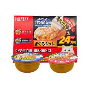 [이나바]코스트코 이나바 마구로쥬레 유산균 고양이 간식 (65g, 24ea)[35155061]