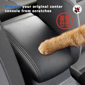 팔걸이 자동차 팔걸이 박스 센터 콘솔 뚜껑 커버 액세서리 PU 가죽 VWVolkswagen 골프 7 2013-2020