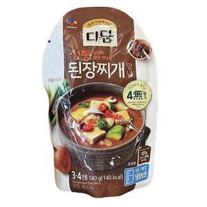 [기타]CJ 다담 전통된장찌개 140g x 3개 c49169