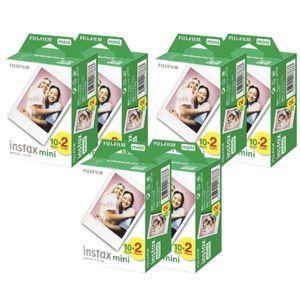 인스탁스 미니필름 12팩 120장(6box) 폴라로이드 필름 후지필름