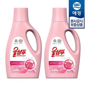 [애경] 울샴푸 오리지널 중성세제 1L x2개