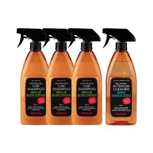 불스원 밸런스업 물없이 간편세차 600ml, 3개+릴랙싱 인테리어 크리너 600ml, 1개