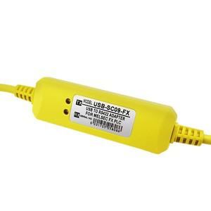 USB-SC09-FX PLC 노란색 프로그래밍 케이블 SC-09 FX 1 개