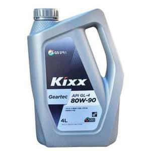 GS칼텍스 기어오일 Kixx Geartec GL-4 80W-90_4 4L