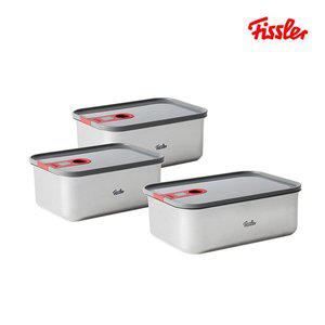 [휘슬러] 시그니처 스텐 밀폐용기 3pcs(SSM)