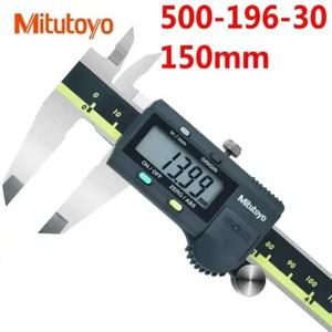Mitutoyo 절대 캘리퍼스 디지털 150mm/0-6 Digimatic 버니어 500-196-30 측정 목수 도구