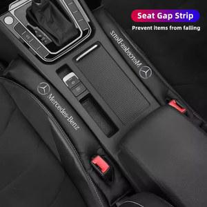 2Pcs 자동차 좌석 갭 채우기 플러그 쿠션 사이드 누출 방지 스트립 메르세데스 벤츠 AMG GLE GLS CLS GLC CLA GLA GLK ML C197 R231
