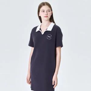 [휠라](신세계 사우스시티)[FILA] 면 테리 카라 원피스 (FS2OPG2452F_INA)