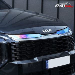 2025 더뉴 스포티지 NQ5 그릴 상단 가니쉬 홀로그램 필름 튜닝 스티커