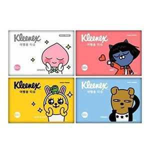 [셀러허브 패션][JHL63800_51CP]크리넥스 카카오프렌즈 휴대용티슈 50매