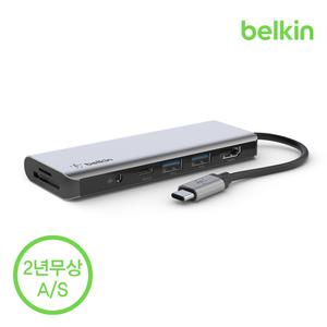 [벨킨] 7in1 USB-C타입 멀티 허브 AVC009bt