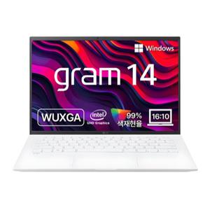 LG전자 2024 그램 14 코어i3 인텔 13세대 스노우화이트(256GB+16GB+WIN11 Home/Pro)