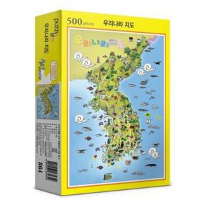 아트박스/퍼즐 라이프 500피스 우리나라지 직소퍼즐 PL864