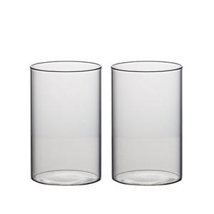 오리스타 하임 내열유리컵 17.2oz 500ml 1곽 2P세트