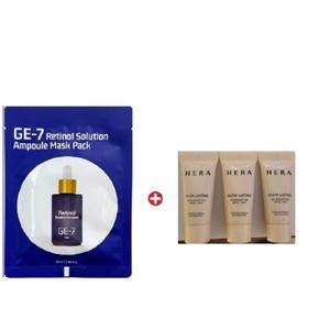 GE7 레티놀 에코 마스크/헤라 글로우 래스팅 24아워 래디언트 스킨 파운데이션5mlx3개