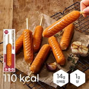 방탄푸드 닭가슴살 소시지 핫바 불닭 70g 30팩