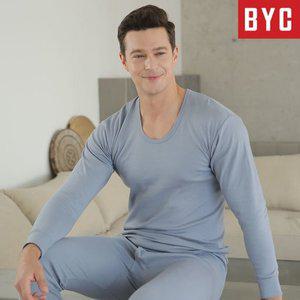 BYC 남성 소프트 순면 양면 동내복 상하의세트 DCS1000