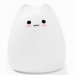실리콘 고양이 무선 무드등(건전지) (B형)  VP-227