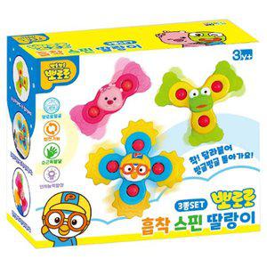 [기타]영진 뽀로로 흡착 스핀 딸랑이 3종SET