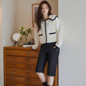 [온앤온](신세계 사우스시티)[정채연 착용]세일러 카라 배색 라인 가디건 NEK3WDA22
