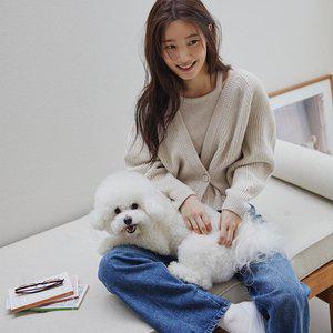 [온앤온](대전신세계)[정채연 착용]홀터넥 랩가디건 SET NES3XD921