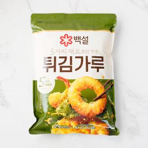 CJ 백설 5가지 자연에서 얻은 재료 튀김가루 1kg