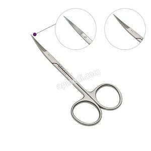독일 NOPA 안과가위 직 곡 아이리스시저 Iris Scissors