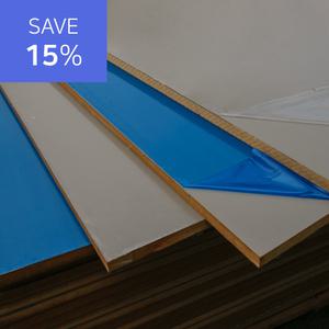 25T MDF 팔미라그레이 합판 나무판자 목재재단
