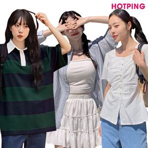 [핫핑] 여름신상&베스트/빅사이즈 모음/44~110/아우터/자켓/가디건/블라우스/원피스/스커트/자켓/빅사이즈여성의류