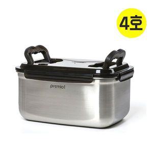[기타]키친아트 김치통 스텐 프리미오1 (4호) 9.5L