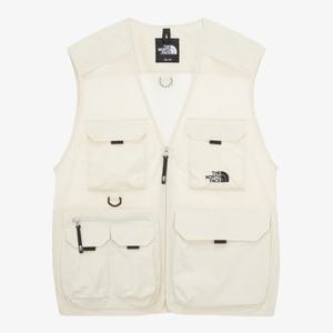 [국내정식매장] 노스페이스 조끼 여름 베스트 The North Face M'S EXPLORING MESH VEST - CREAM