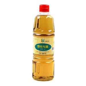 현미식초 현미로 만든 발효 900ml 양념 조미료 식초 소금