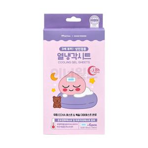 카카오프렌즈 어피치 열냉각시트 6매입