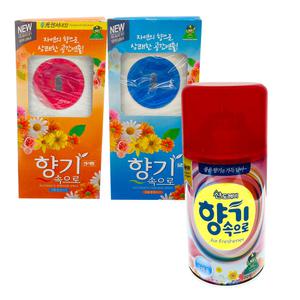 산도깨비 향기속으로 방향제(캔) 300ml, 자동분사기 일반/센서형
