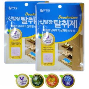 리빙굿 신발장 탈취제 2개/신발/발/냄새/제거/냄세/제거제/탈취/운동화/현관/실내/방향제/향기/슈즈