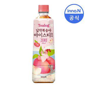 [기타]티로그 납작복숭아 아이스티 홍차 500ml x 20개 / 제로칼로리 제로음료 0kcal