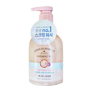 엘지 온더바디 바디클랜저 벨먼 스파 사해소금 스크럽 히말라야 핑크솔트 400ml 1개