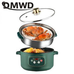 4가지 전기 라면포트 멀티쿠커 다기능 수프 스튜 죽 국수 요리 냄비 밥솥 계란 오믈렛 프라이팬 타이머 미
