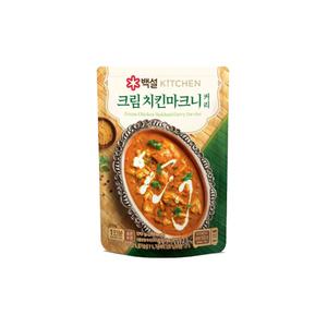 CJ 백설 크림 치킨마크니 커리 170g 식자재마트 펜션음식 도매가