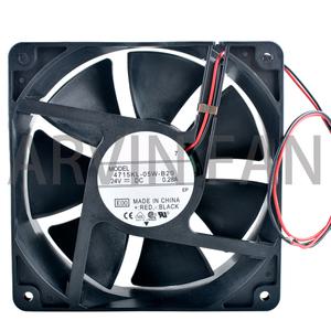 주파수 변환기용 듀얼 볼 베어링 쿨러 냉각 팬 4715KL-05W-B20 12cm 120mm FAN 120x120x38mm DC24V 0.28A