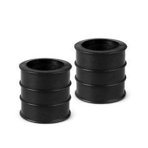 1W2147140000 2PCS 배기 머플러 고온 파이프 클램프 고무 커넥터 Yamaha Banshee 350 YFZ350 19872006 용