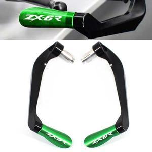 오토바이 CNC 7 8 22mm 핸들 바 그립 가드 브레이크 클러치 레버 대 ZX-6R ZX 6R